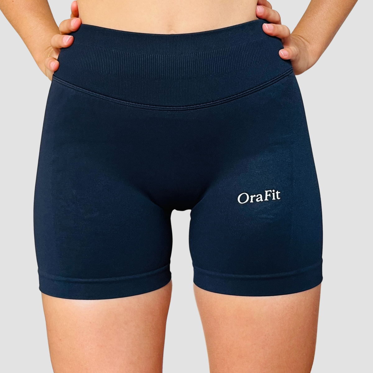 Isis - Short gainant à scrunch - Bleu