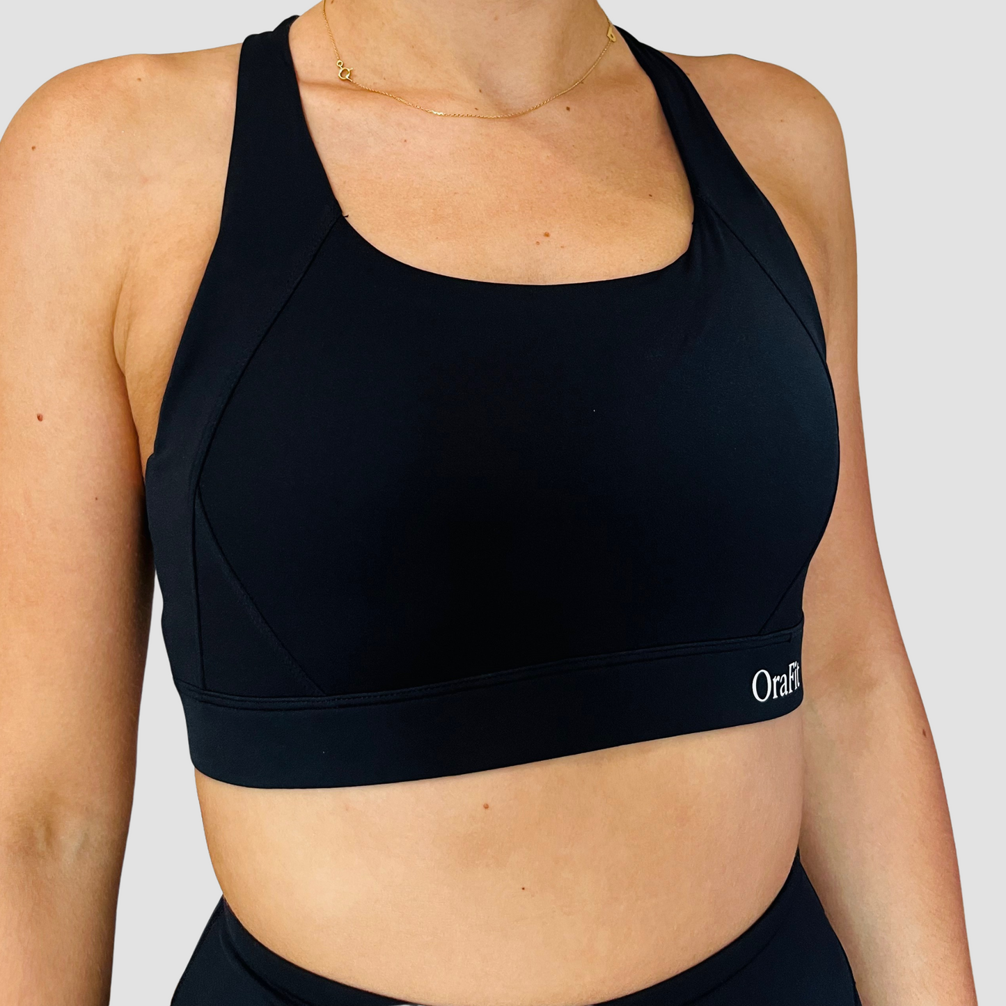 Brassière Camelia face noire