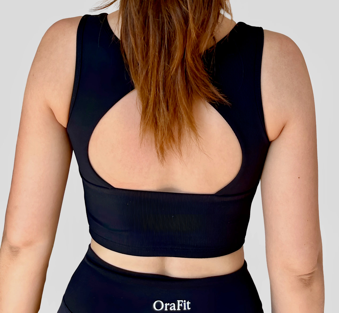 Brassière Pénéloppe noire vue de dos