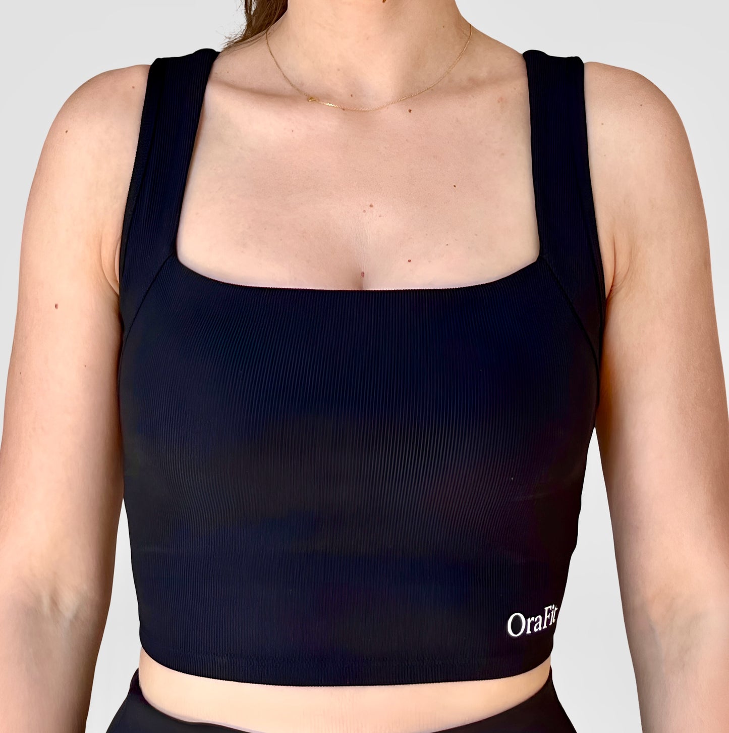 Brassière Pénéloppe noire vue de face