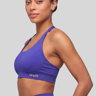Isis - Brassière dos nu - Bleu