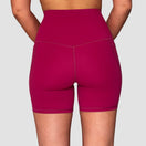 Jade – short taille haute avec poches OraFit, détail ceinture