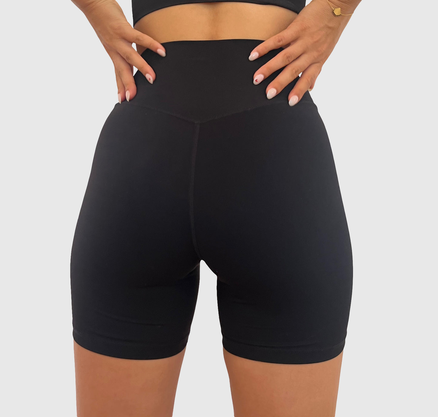 Short Laetitia noir de dos femme