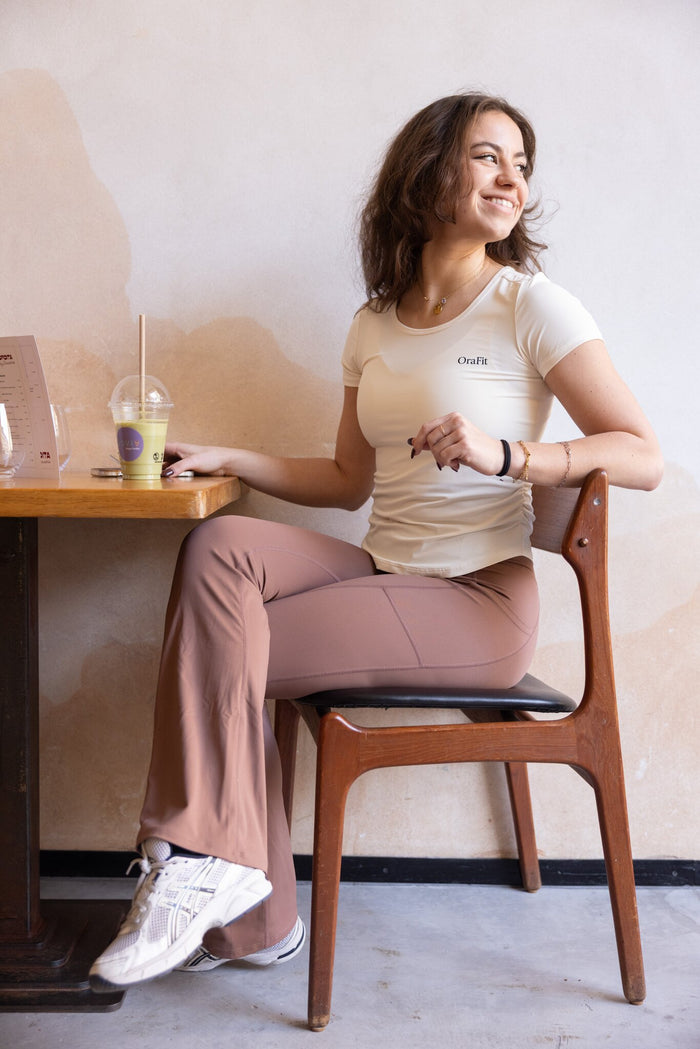 Selena - Legging évasé avec poches