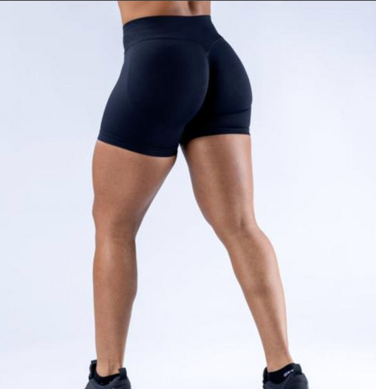 Short Lola noir – dos effet push-up et matière stretch gainante