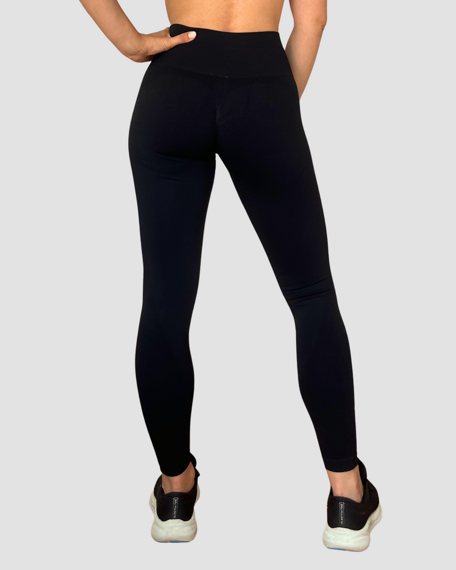 Carla - Legging ventre plat à scrunch
