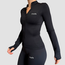Crystal – veste cintrée OraFit, coloris noir vue de dos