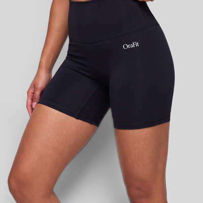Cassie – Short gainant taille haute - Noir