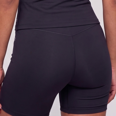 Cassie – Short gainant taille haute - Noir