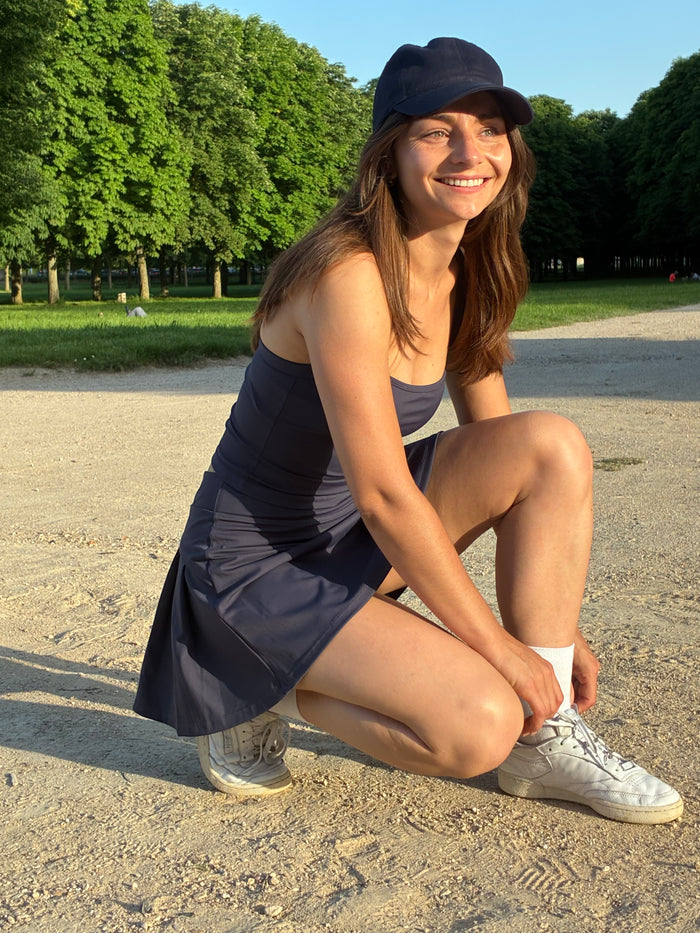 Serena – Jupe-short plissée avec poche