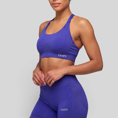 Isis - Brassière dos nu - Bleu