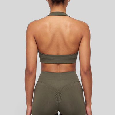 Isis - Brassière dos nu - Kaki