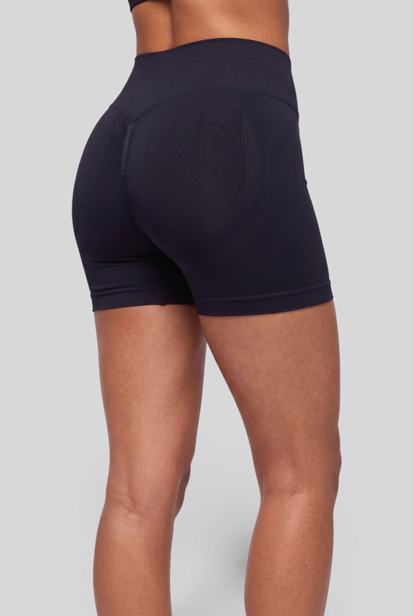 Isis - Short gainant à scrunch - Noir