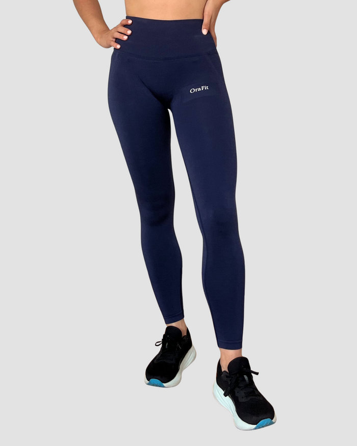 Léa - Legging taille haute à détails sur les côtés