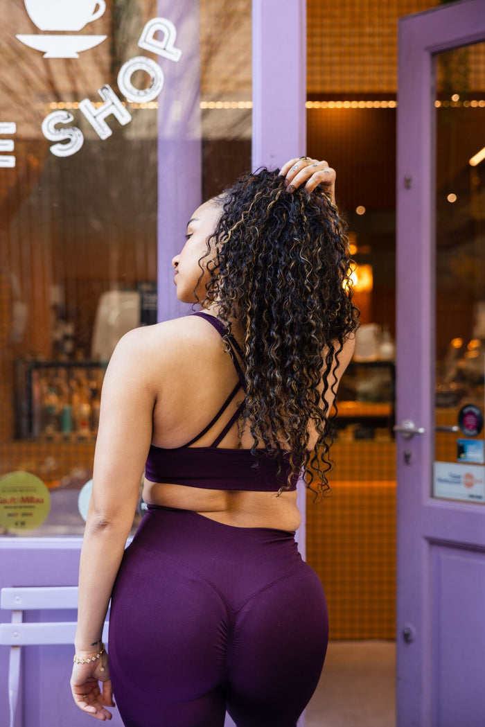 Maéva - Legging gainant à scrunch