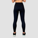 Legging Lila fin noir ceinture croisée dos