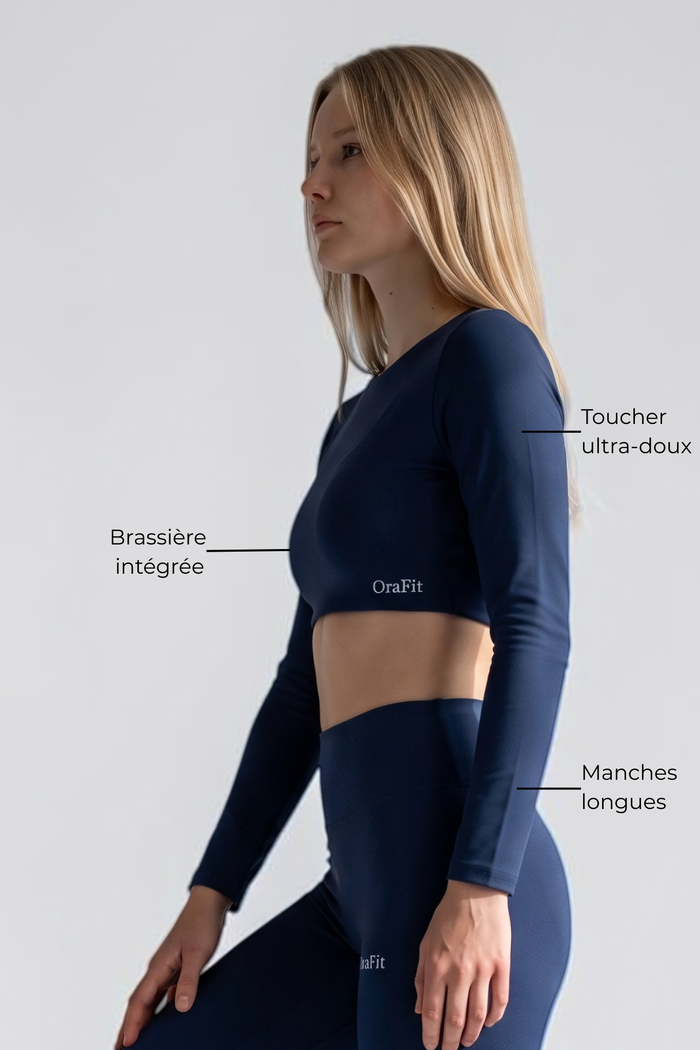Pauline - Brassière manches longues