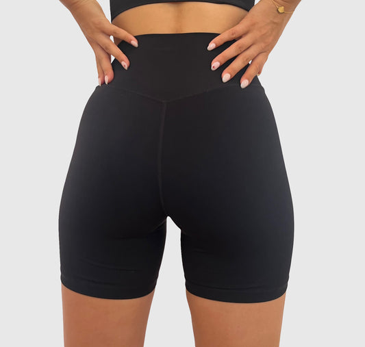 Short Laetitia noir de dos femme