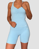 Cassie – short gainant taille haute OraFit, vue de face