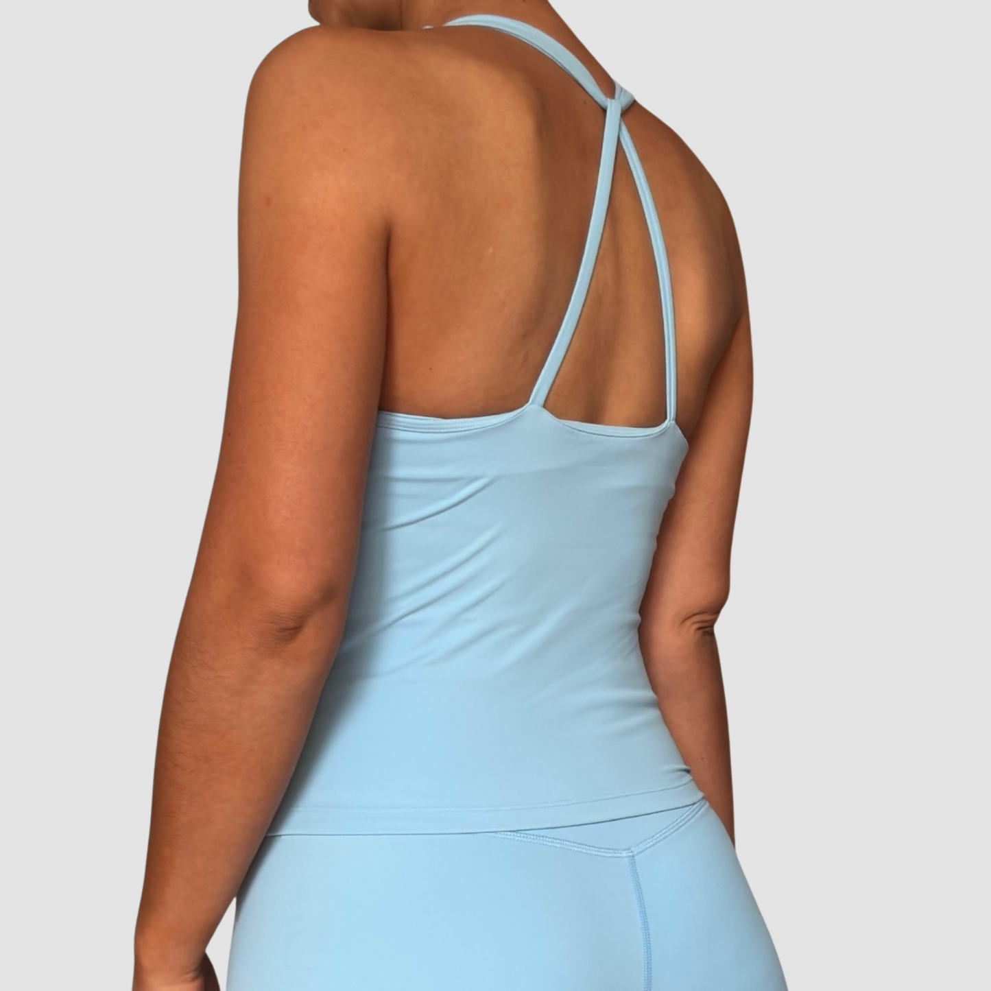 Héloïse – débardeur froncé brassière intégrée push-up OraFit, vue dos