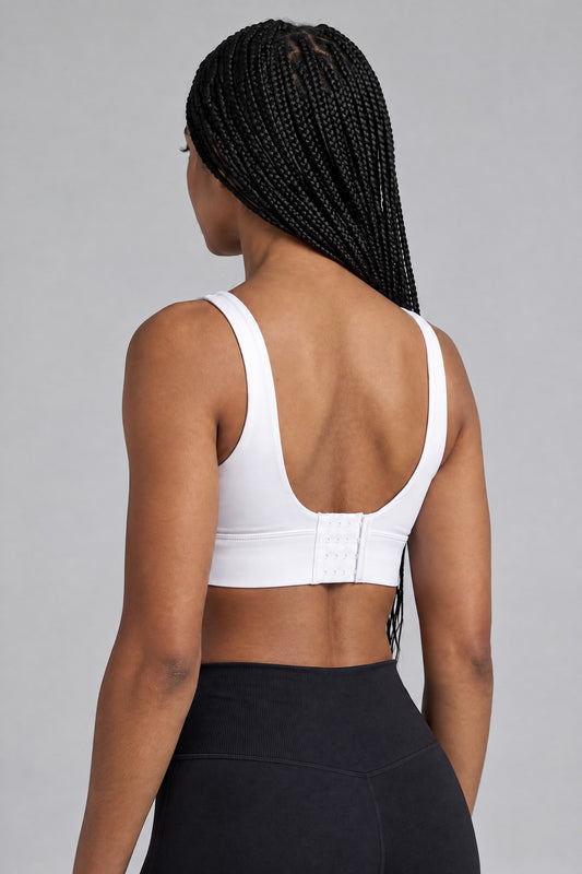 Brassière Sophia blanche vue de dos